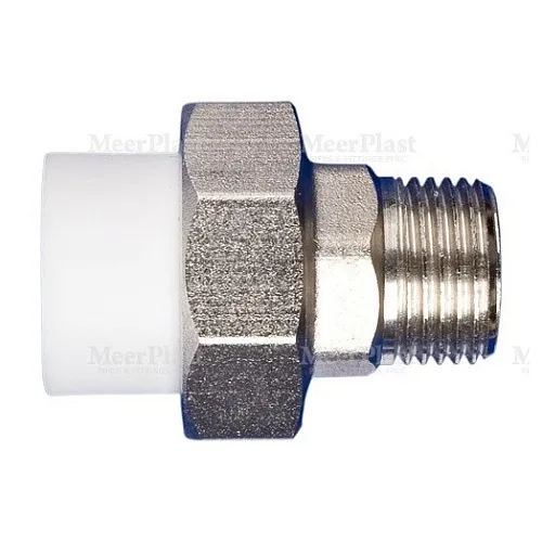Муфта комб. разъемная ПП НР 32х1 1/4"  MeerPlast (5/70)