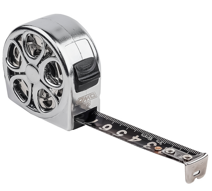 Измерительная рулетка, 3м, нерж. сталь, AMO R803 