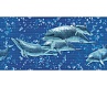 #Декоративная панель Мозайка Дельфины 478*954