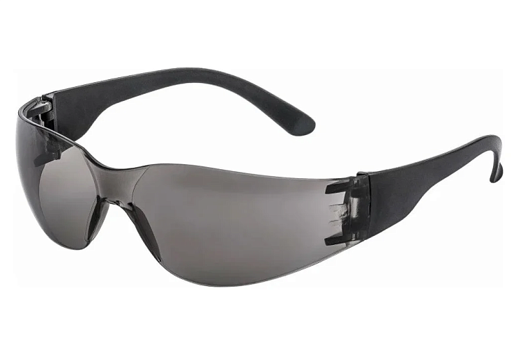 Очки защитные открытые, поликарбонатные, затемненные ОЧК203 (0-13023)