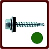 Саморез кровельный 4,8*51 Зеленая листва RAL 6002 