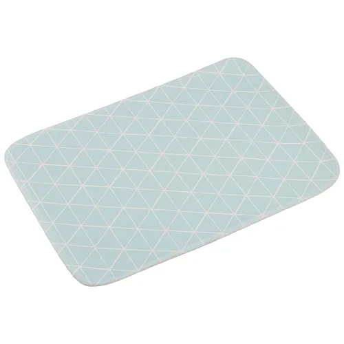 Коврик для ванной комнаты 40*60см Blue бирюзовый 