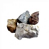 Камень для бани Кварцит многоцветный (20кг) коробка
