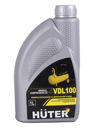 Масло компрессорное минеральное VDL 100 Huter, 1л