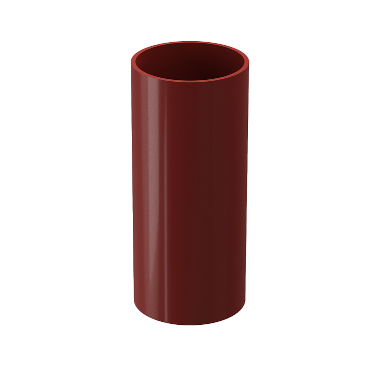 Döcke STANDARD Труба водосточная 80мм*1м (Красный)