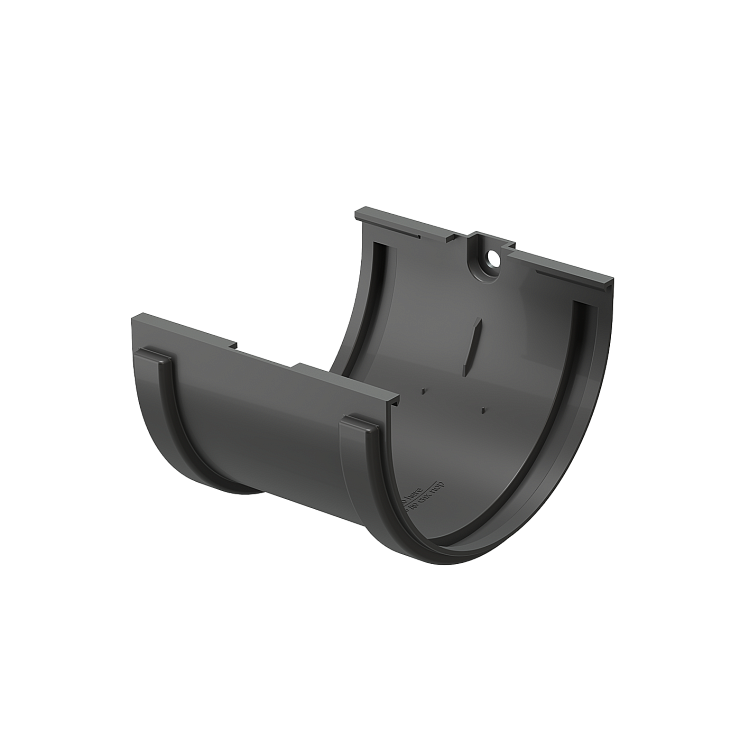Docke STANDARD Соединитель желобов 120 мм (Серый 7024)			