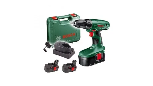 Аккумуляторная дрель-шуруповерт Bosch PSR14.4/2+наб.осн.51шт