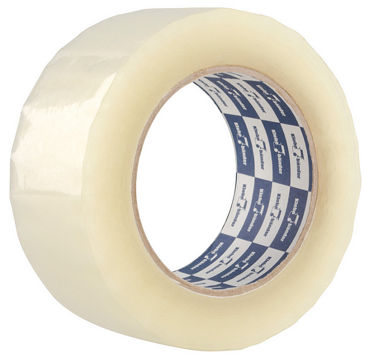 Клейкая лента прозрачная,  50мм*140м, 45мкм, Klebebander