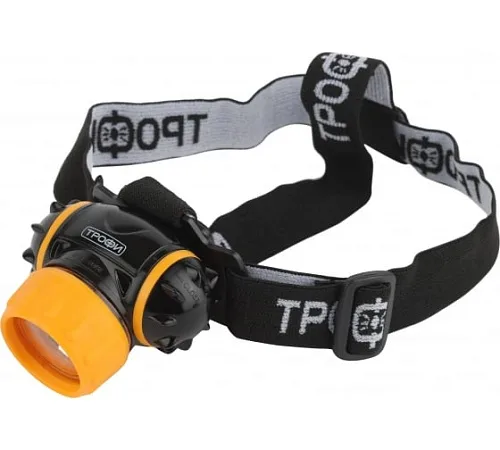 Фонарь налобный Трофи GB-302 7XLED 3XААА 