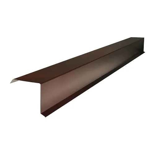 Ветровая планка В-250/90*80 RAL 8017 Шоколад 2500