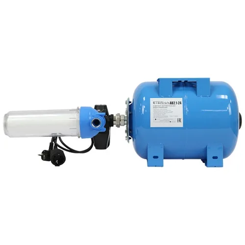 АвтоБак АВ4-24 (вертик. 24л. без реле сух. хода. подкл. 1"-3/4")