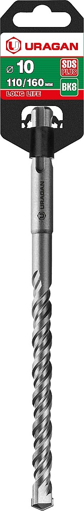 Бур SDS-plus   10 х 160 мм ТМ URAGAN 