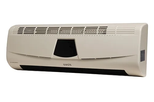 Настенный тепловентилятор NTD-20 "Оазис", 2000 Вт, керам.нагрев.элемент, пульт ДУ.