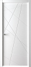 Дверное полотно экошпон Палермо Паутинка Белый ПЭТ 600