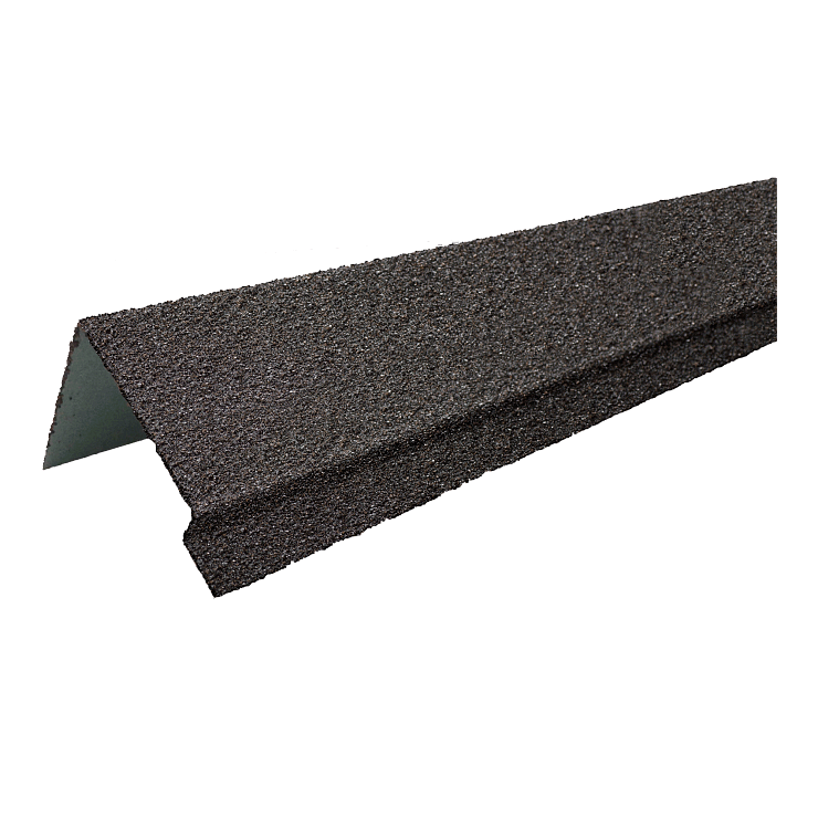 ТЕХНОНИКОЛЬ HAUBERK наличник оконный металлический LUX, кварцит (1уп/10шт)