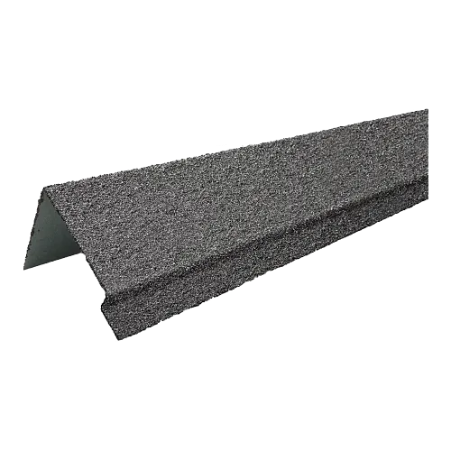 ТЕХНОНИКОЛЬ HAUBERK наличник оконный металлический LUX, сланец (1уп/10шт)