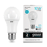 Лампа cветодиодная Gauss Elementary LED A60 10 W E27 4100K (23220)