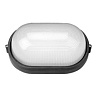 Светильник НПБ TDM 1401 черный овал 60Вт IP54 0303-0035