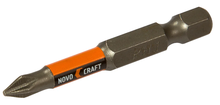 Бита для шуруповерта PH 1 x 50, Novocraft (1/10)