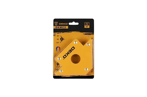 Угольник магнитный для сварки DEKO DKMC2 (45/90/135 град. до 22кг)
