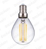 Лампа СД филамент G45 7Вт Е14 4000К Фарлайт