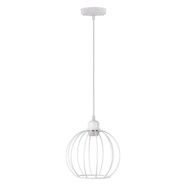 Светильник подвесной 1хE27 21Век 1123/1 WT белый (1)