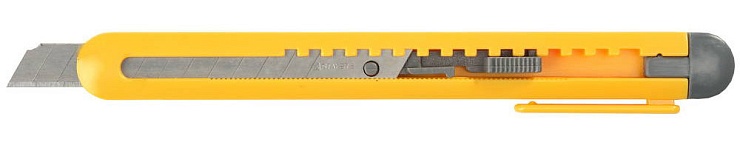 Нож из АБС пластика QUICK-9, сегмент. лезвия 9 мм, ТМ STAYER
