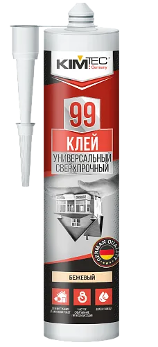 Жидкий гвоздь Клей ZIGGER "TOTAL POWER", универс., акриловый, прозрачный, туба,250 гр, (12)