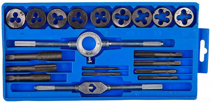 #Лерки-метчики для мягкого металла 20шт.(70780)