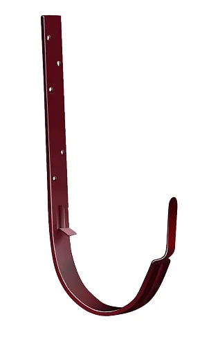 Кронштейн желоба 125мм RAL 3005 Красное вино GRAND LINE