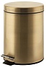 Ведро для мусора  8л круглое бронза Potato 4132