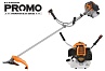 Коса бензиновая PROMO PBC-43, Easy-start, руль, ремень, нож 3-лопасти, леска 2,4) 