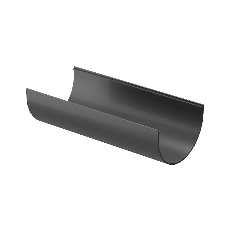 Docke STANDARD Желоб водосточный 120 мм * 3м (Серый 7024)			