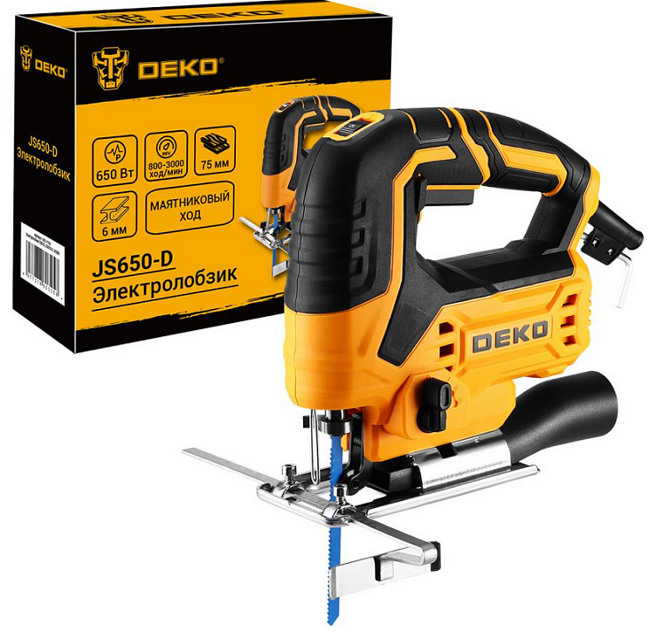 Электролобзик DEKO JS650-D, 650Вт