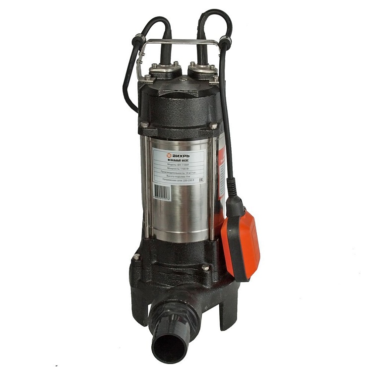 Фекальный насос ФН-1100Л Вихрь