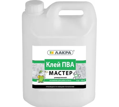 Клей ПВА Лакра универсальный Мастер 4кг