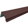 ТЕХНОНИКОЛЬ HAUBERK наличник оконный металлический LUX, обожённый (1уп/10шт)