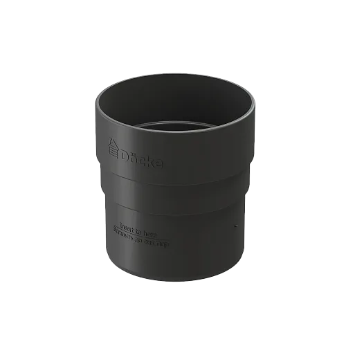 Docke STANDARD Муфта соединительная 80 мм (Серый 7024)			