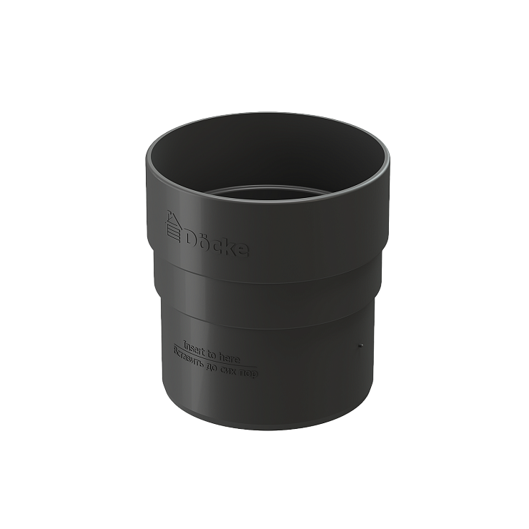 Docke STANDARD Муфта соединительная 80 мм (Серый 7024)			