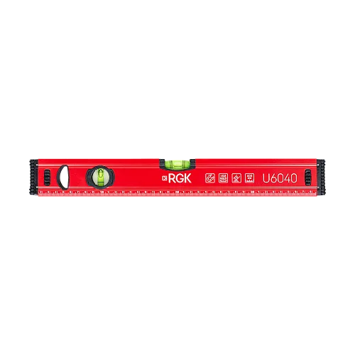 Уровень строительный RGK U6040 (400 мм) магн.