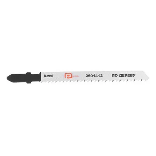 Пилки для электролобзика по дереву, T101BF, EU-хвост, 75х2,5мм,(2шт), PQtools