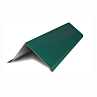 Ветровая планка В-250/90*80 RAL 6005 Зеленый мох 2500