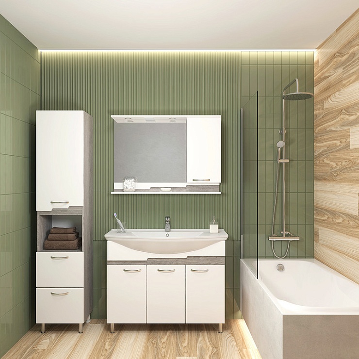 Тумба "Каскад-105" моринга с ум. Стиль 1050