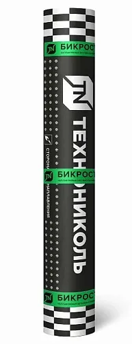 Бикрост ХКП сланец серый верхний слой 10м2 4 мм (1/25 шт)
