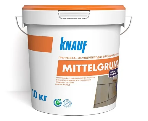 Грунтовка универсальная Миттельгрунд F 10 кг ТМ Knauf (1/33)
