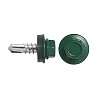 Саморез кровельный 5,5*19 Зеленый мох RAL 6005 (50шт) блистер №1, ТМ Закрепи