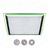 Светильник с/д управляемый RGB ESTARES ARION 60W S-SHINY-220V-IP44(квадрат) ЦВЕТНОЙ