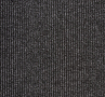 Ковровое покрытие ребристое черный Antwerpen 2082 1,2м