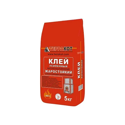 Клей жаростойкий усиленный 5 кг ТМ Терракот (1/216)