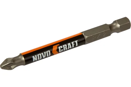 Бита для шуруповерта PZ 2 x 70 сталь s2, Novocraft (1/10)